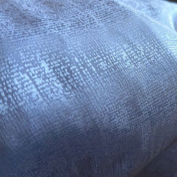 Adrianna Papell blue silk midi skirt 10 - Picture 7 of 7